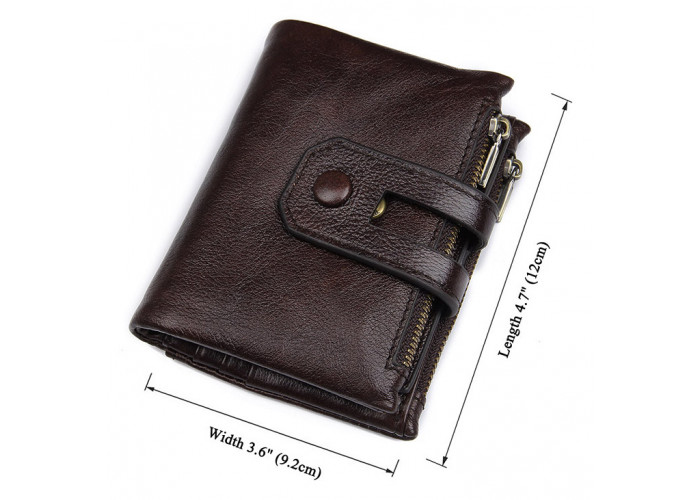 Кошелек Vintage 14602 кожаный Коричневый