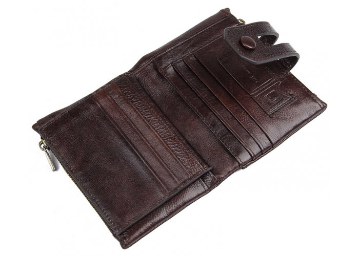 Кошелек Vintage 14602 кожаный Коричневый
