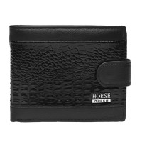 Мужской кожаный кошелек Horse Imperial K1к023-1-black