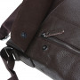 Мужская кожаная сумка на плечо Borsa Leather K15103-brown