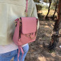 Качественный женский рюкзак сумка Розовый