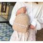 Маленький детский рюкзачок плетеный