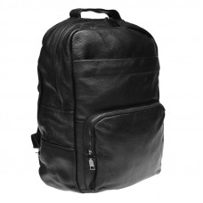 Мужской кожаный  рюкзак Keizer K1551-black