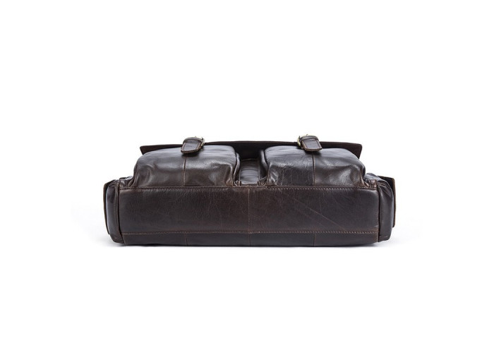 Портфель деловой мужской под ноутбук Vintage 14749 Коричневый
