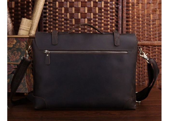 Портфель Vintage 14237 винтажная кожа Коричневый