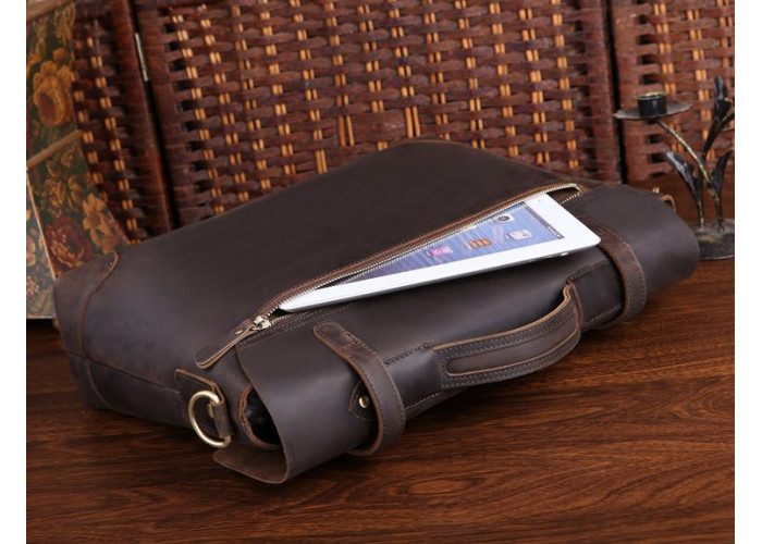 Портфель Vintage 14237 винтажная кожа Коричневый