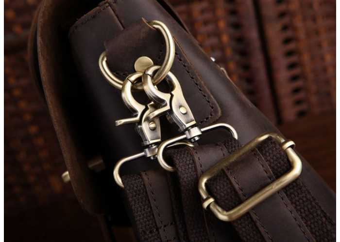 Портфель Vintage 14237 винтажная кожа Коричневый