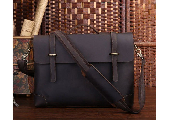 Портфель Vintage 14237 винтажная кожа Коричневый