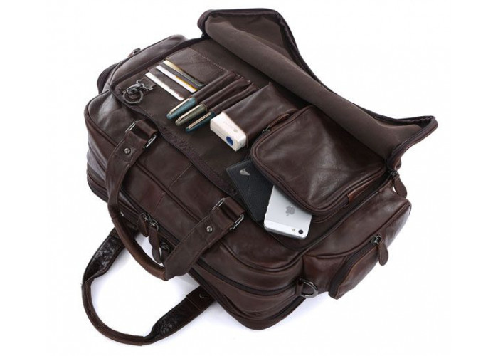 Сумка дорожная Vintage 14055 Коричневая