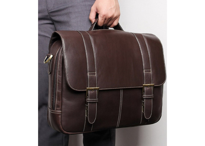 Сумка мужская Vintage 14617 коричневая