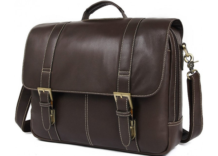 Сумка мужская Vintage 14617 коричневая