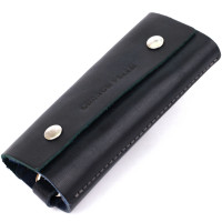 Кожаная ключница GRANDE PELLE 11352 Черный