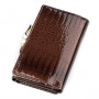 Кошелек женский ST Leather 18372 (S1201A) лакированная кожа Коричневый