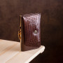Кошелек женский ST Leather 18372 (S1201A) лакированная кожа Коричневый
