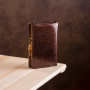 Кошелек женский ST Leather 18372 (S1201A) лакированная кожа Коричневый